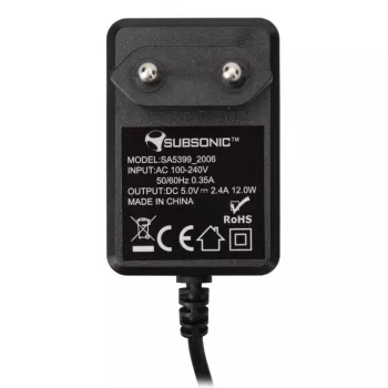 Wandladegerät SUBSONIC SA5399 15W kompaktes Design für Switch-Geräte