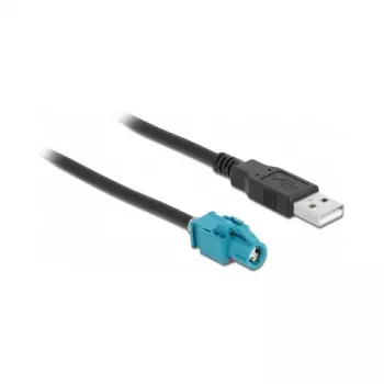 HSD Z Kabel Buchse auf USB 2.0 Typ-A Stecker 1m DeLOCK