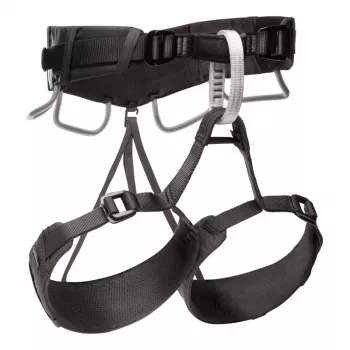Schwarz Diamond Momentum 4S Gurt, Größe XXS/S, anthrazit