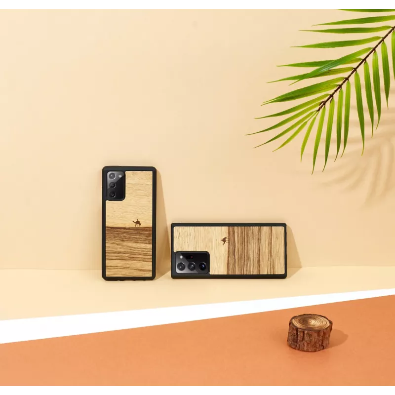 Schutzhülle Man and Wood Galaxy Note 20 — terra Schwarz