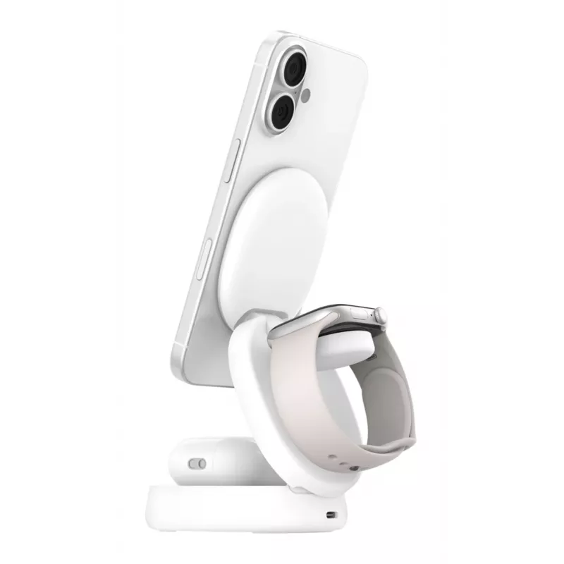Ladegerät Belkin WIZ034KQWH Indoor USB kabelloses Schnellladegerät Weiß