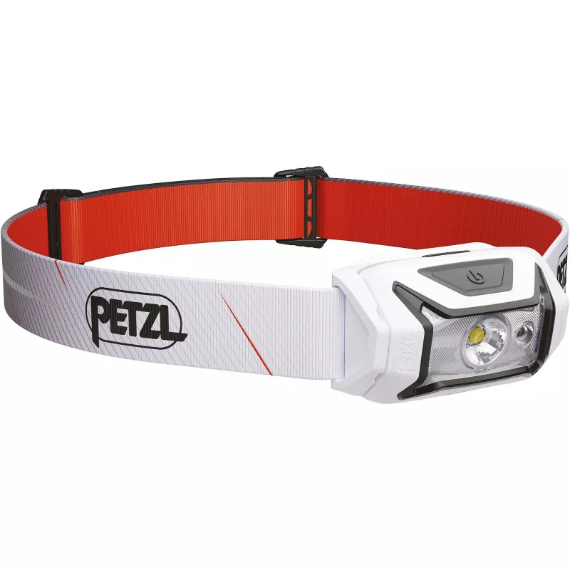 Stirnlampe Petzl TIKKA CORE 450 lm weiß — Wiederaufladbare Stirnlampe, kompakte freihändige Beleuchtung