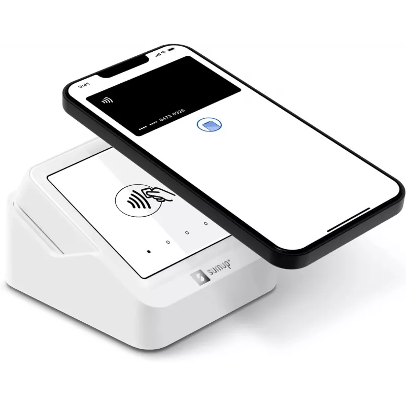 Kartenlesegerät SumUp Solo 800605502 — kontaktlose und Chip-Zahlungen, eigenständiges mobiles POS