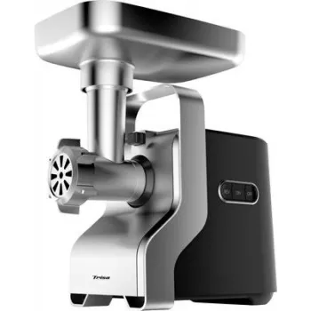 Trisa Vario Grinder 6609.4712 Fleischwolf 500 W Edelstahl (gebürstet), Schwarz (6609.4712)