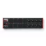Akai LPD8 MKII MIDI-Tastatur 8 Tasten USB Schwarz, Rot