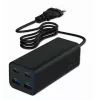 Gembird TA-UC-2A2C-PD100-01-BK Ladegerät für Mobilgeräte Laptop, Smartphone Schwarz AC Schnellladen Indoor