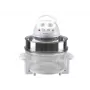 Elektrischer Dampfgarer Beper BF.640 2-stöckig, einstellbarer Timer, Tisch-Dampfgarer