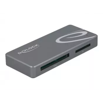 DeLOCK Kartenleser USB Type-C für CFast SD + USB Hub