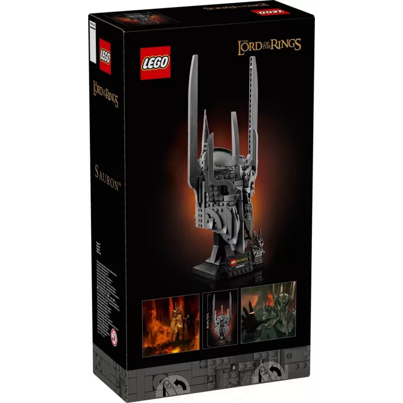 LEGO ICONS 11373 Der Herr der Ringe: Saurons Helm