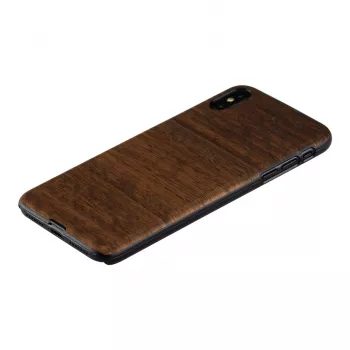 Handyhülle man and wood für iPhone XS Max — koala schwarz