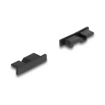 DeLOCK 64243 Buchsenschutzkappe USB Micro-B Schwarz 10 Stück