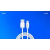 Savio USB 2.0 USB A - Micro USB Weiß CL-167 3 m Kabel