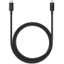 Satechi ST-YTB100K Thunderbolt-Kabel 1 m 40 Gbit/s Schwarz