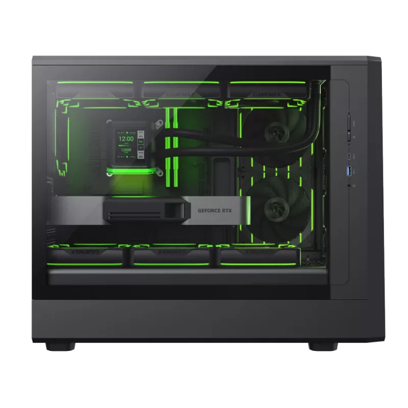 Gamemax | Gehäuse | CLAW 360 BK | M-ATX