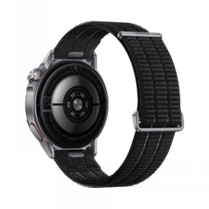 Smartwatch HUAWEI GT Runner 2 — 1,32 Zoll (3,35 cm) AMOLED 466×466, Titangehäuse, GPS, Fluorelastomer-Armband schwarz