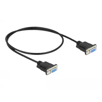Serielles Kabel RS-232 DeLOCK 87308 0,5 m Buchse zu Buchse