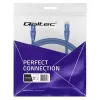 Patchkabel QOLTEC 54534 2xRJ45 UTP CAT6 5m Schwarz