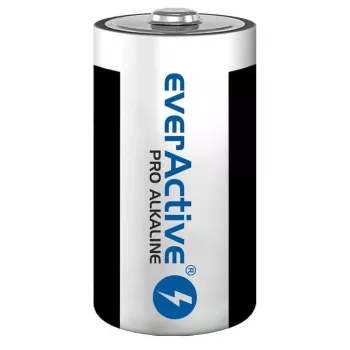 Alkaline-Batterien everActive Pro Alkaline LR20 D - Blisterkarte 2 Stück