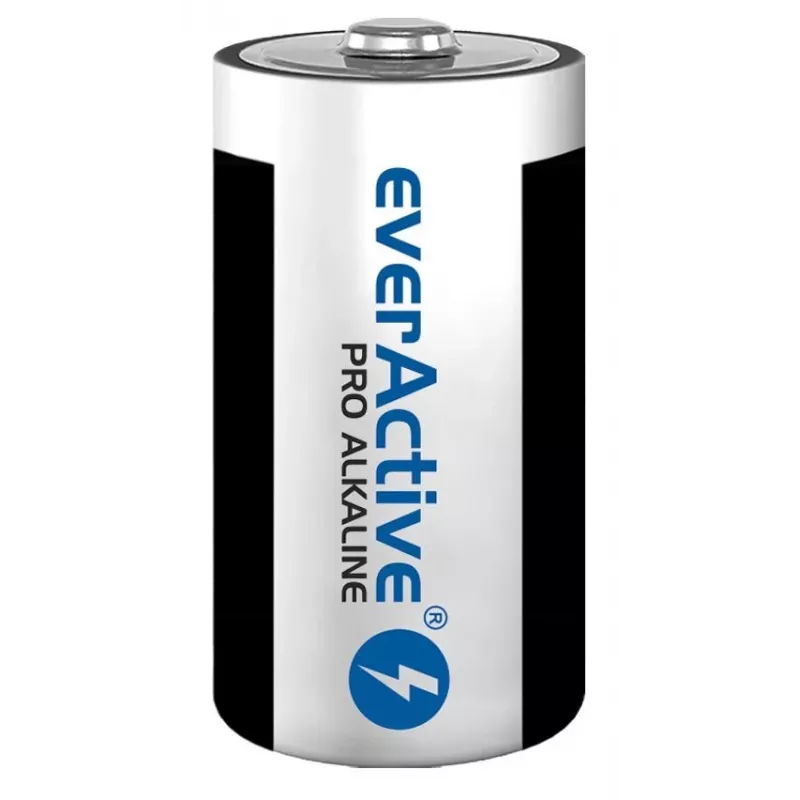 Alkaline-Batterien everActive Pro Alkaline LR20 D - Blisterkarte 2 Stück