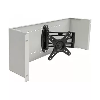 Flachbildschirm-Montagearm DeLOCK 19 Zoll Monitorarm grau 10 kg Tragfähigkeit