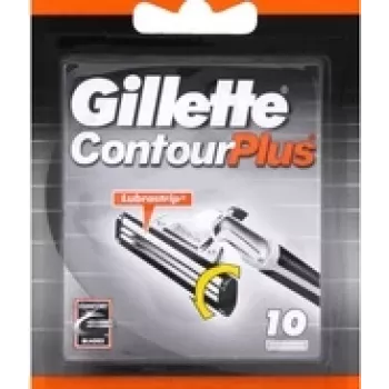 Gillette ContourPlus Ersatzklingen, 10er Pack