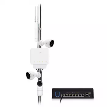Ubiquiti UniFi Switch Flex (3er-Pack) Managed L2 Gigabit Ethernet (10/100/1000) Power over Ethernet (PoE) Weiß