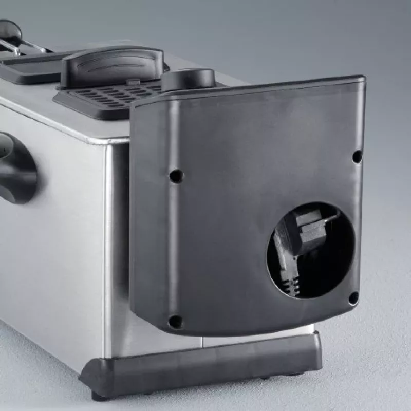 Fritteuse Severin FR 2431 Single 3 L 2000 W Edelstahl