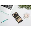Smartphone-Hülle man and wood für Samsung Galaxy Note 8 — weißes Ebenholz schwarz Finish