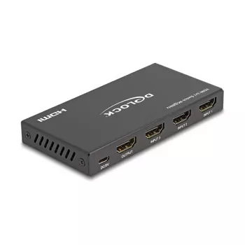 DeLOCK HDMI-Switch 3 x HDMI In auf 1 x HDMI Out 8K 60 Hz