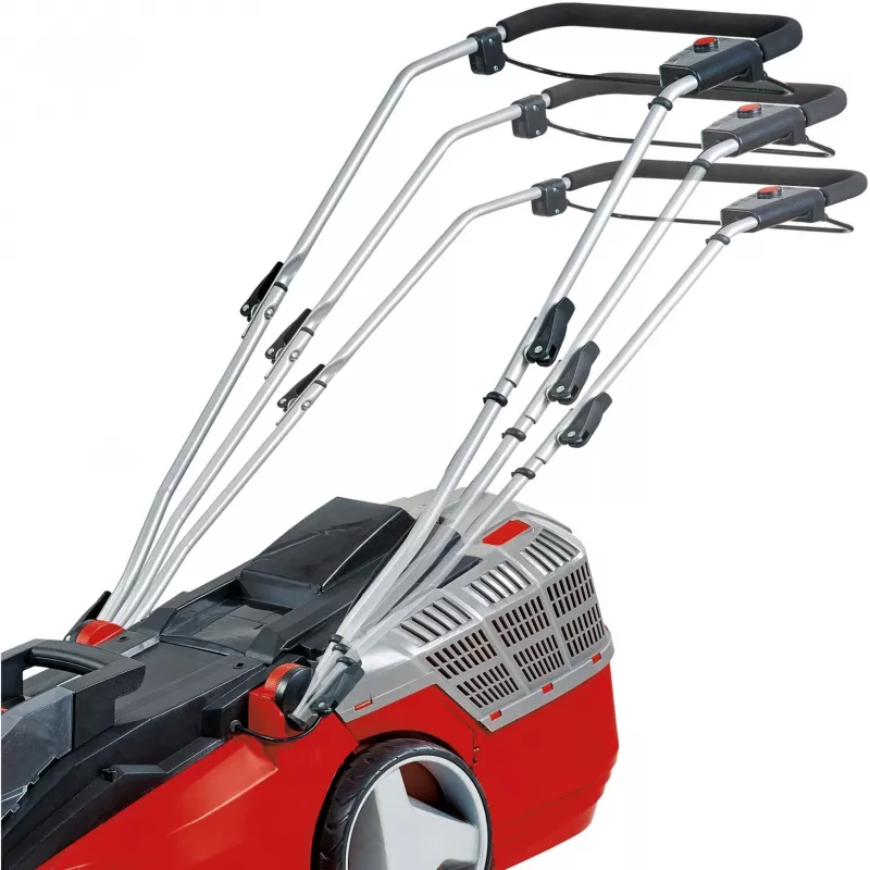 Akku-Rasenmäher GE-CM 43 Li M Kit, 36 Volt (2x18V) (Rot/Schwarz, 2x Lithium-Ionen-Akku 4,0 Ah)