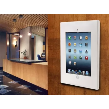 Maclean MC-676 Sicherheitsgehäuse für iPad 2/3/4/Air/Air2 mit Diebstahlschutz und Werbehaltegriff