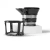 Slow Juicer NBJ500, Entsafter Grau/Schwarz, 150 Watt