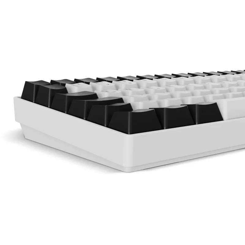 SKILLER SGK50 S2, Gaming-Tastatur Weiß, DE-Layout, Gateron Red