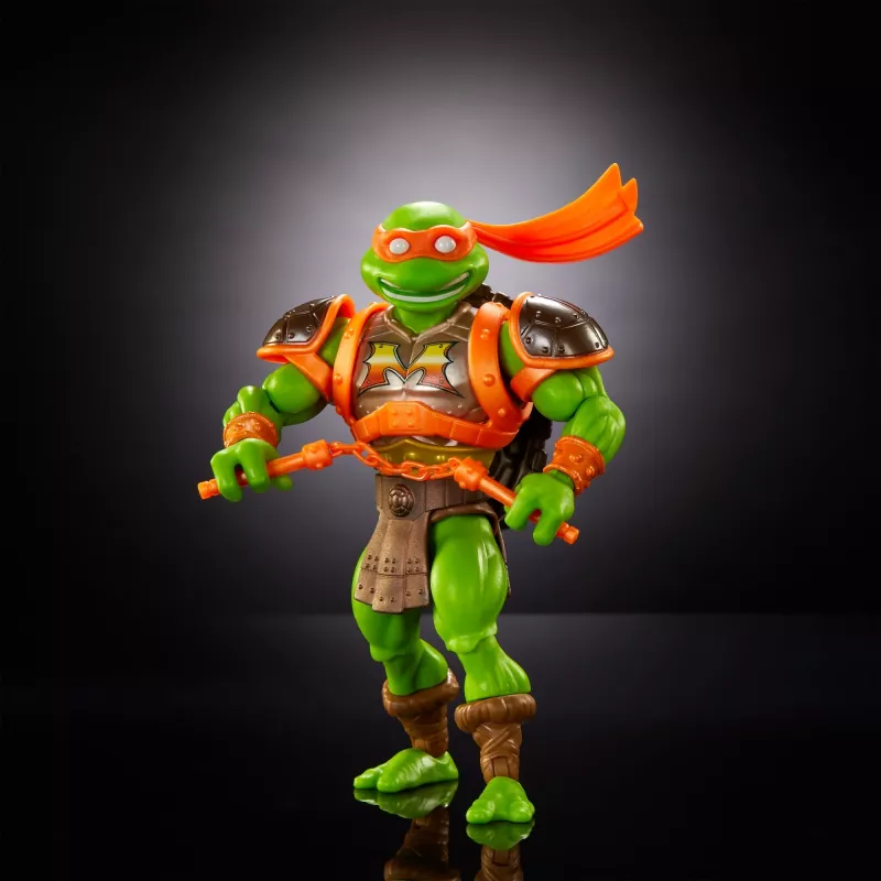 Masters of the Universe Origins Turtles of Grayskull Michelangelo, Spielfigur
