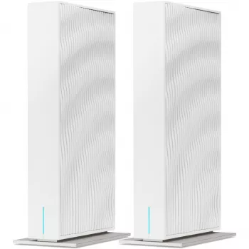 Acer Wave 7, Wi-Fi 7 Mesh Router, EU-Stecker, Dual-Pack, Wireless Router Gigabit Ethernet Dual-Band (2,4 GHz + 5 GHz oder 2,4 GHz + 6 GHz)