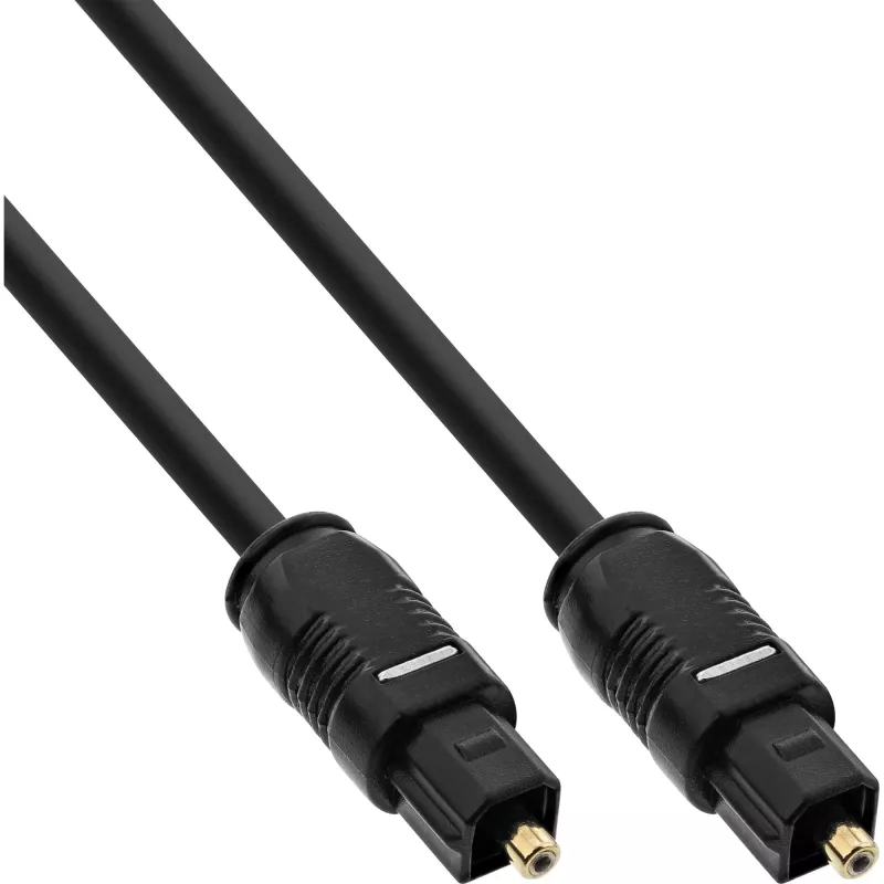 InLine Optisches Audiokabel Toslink Stecker / Stecker 2 m, Blau
