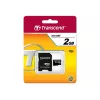 Transcend 2GB MicroSD TS2GUSD Flash-Karte