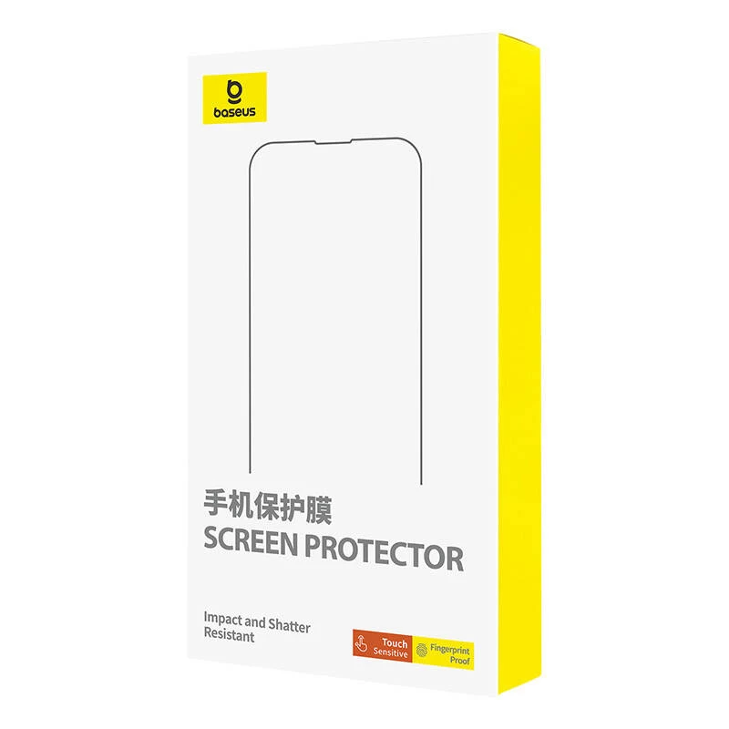 Gehärtetes Glas Baseus Crystalline Blendschutz iPhone 15 Plus