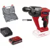 Akku-Bohrhammer EINHELL Power X-Change TE‑HD 18 Li, 18V, Li‑Ion 4,0 Ah Plus, mit Bohr- und Meißelsatz