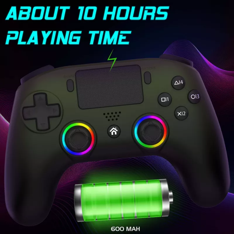 Subsonic Wireless LED Controller Grün für PS5