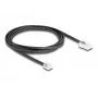 Telefonkabel DeLOCK 88036 RJ45 auf RJ11 2 m Schwarz