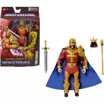 Actionfigur MATTEL Masterverse King Randor JBP79 — sammelbare, bewegliche Figur
