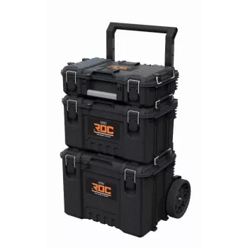 Set mit 3 Werkzeugkästen Roc Pro Gear 2,0 Keter