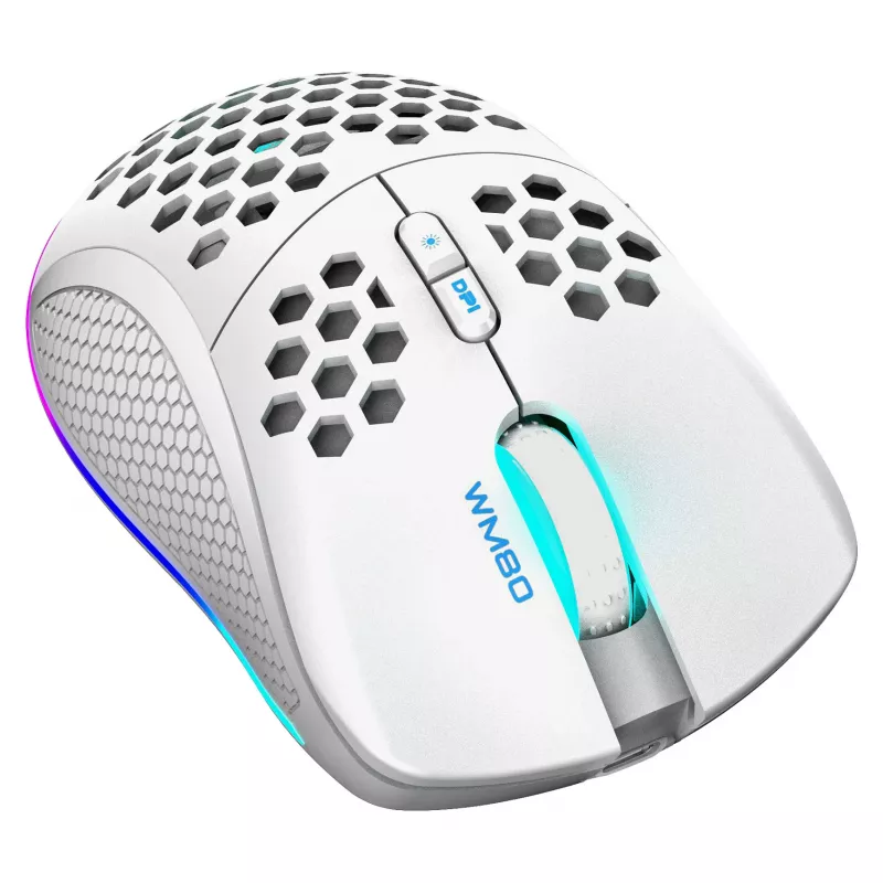 Gaming-Maus Deltaco GAM-120-W RF Wireless USB Type-C