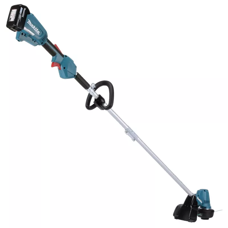 Makita DUR192LRT1, Rasentrimmer, Bügelgriff, 6000 U/min, Schwarz, türkis, 30 cm, 87,8 dB