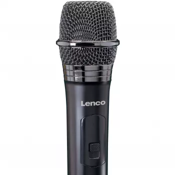 Bühnenmikrofon Lenco MCW-020BK