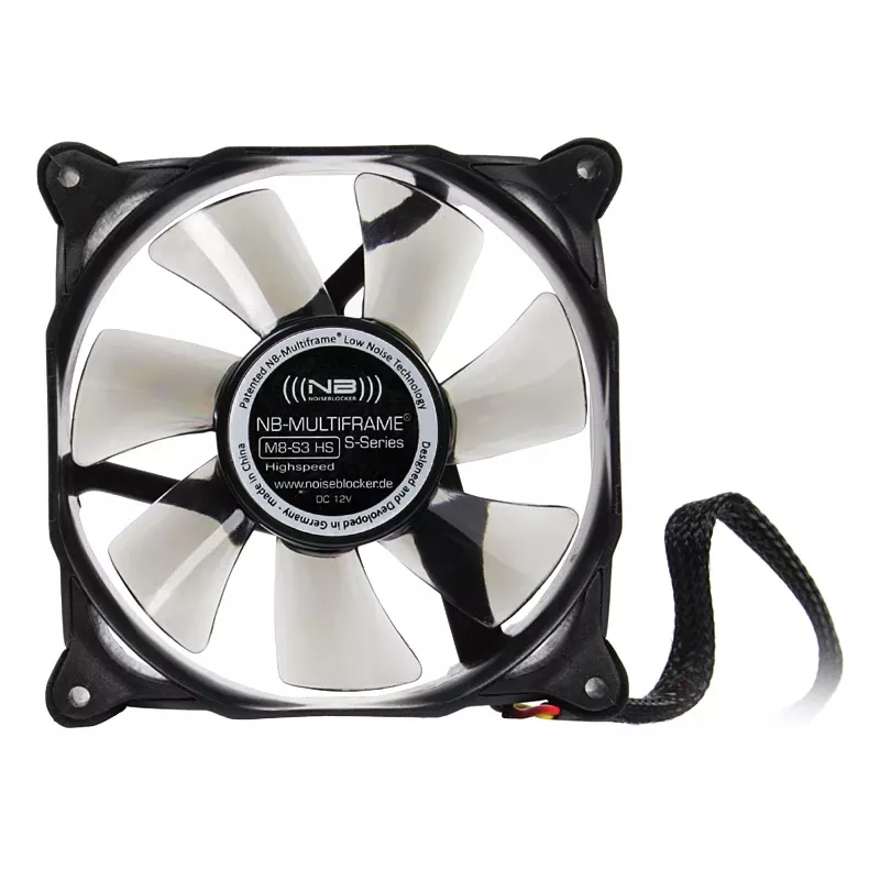 Noiseblocker Multiframe S-Serie M8-3 HS 80mm Gehäuselüfter