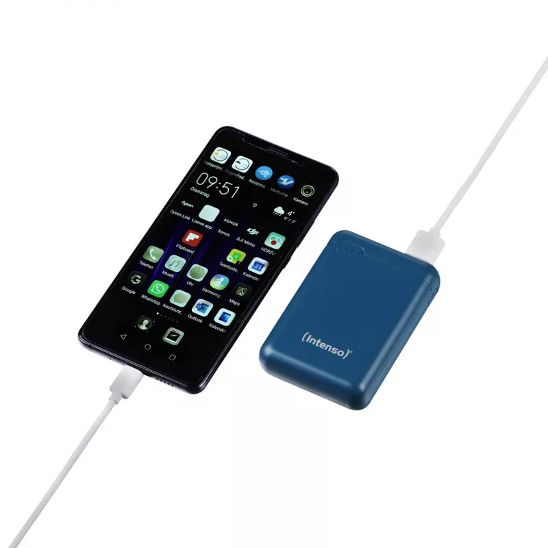 Intenso XS10000 Lithium-Polymer (LiPo) 10000 mAh Petrolfarbe