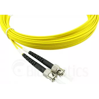 Glasfaser-Patchkabel CBO SFP3333BU15MK 15 m, ST-Stecker, G.657.A1 Singlemode, gelb