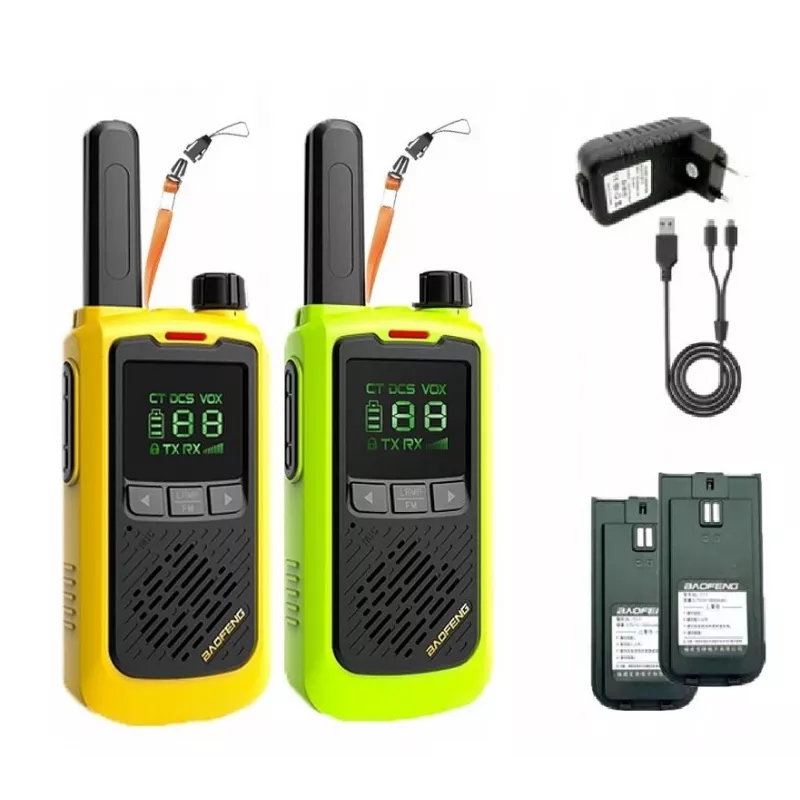 Handfunkgerät Baofeng BF-T17 grün — 16 Kanäle, 5 W, 400–470 MHz, 1500-mAh-Batterie